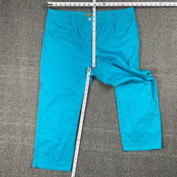 Peck & Peck Pants Womens 16 Work Office Capsule Everyday Casual Minimal Stretch - Picture 7 of 12